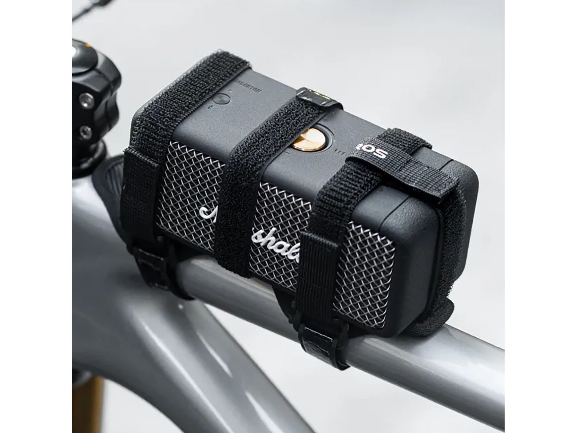 Rockbros 50210064001 Velcro Bike Strap for Bluetooth Speaker or Water Bottle - Black