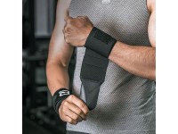 Rockbros 0431001 sports wristband - black (2 pcs.) Rockbros 0431001 sports wristband - black (2 pcs.)