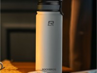 Rockbros 35210029006 thermal bicycle bottle for drinks 650 ml - white Rockbros 35210029006 thermal bicycle bottle for drinks 650 ml - white