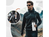 Garrafa térmica para bicicleta Rockbros 35210029005 para bebidas, 550 ml - branca Garrafa térmica para bicicleta Rockbros 35210029005 para bebidas, 550 ml - branca