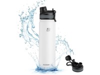 Rockbros 35210029006 thermal bicycle bottle for drinks 650 ml - white Rockbros 35210029006 thermal bicycle bottle for drinks 650 ml - white