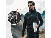 Rockbros 35210029006 thermal bicycle bottle for drinks 650 ml - white Rockbros 35210029006 thermal bicycle bottle for drinks 650 ml - white