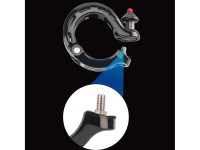 Timbre para bicicleta Rockbros 34210028001 con forma de Q - negro Timbre para bicicleta Rockbros 34210028001 con forma de Q - negro