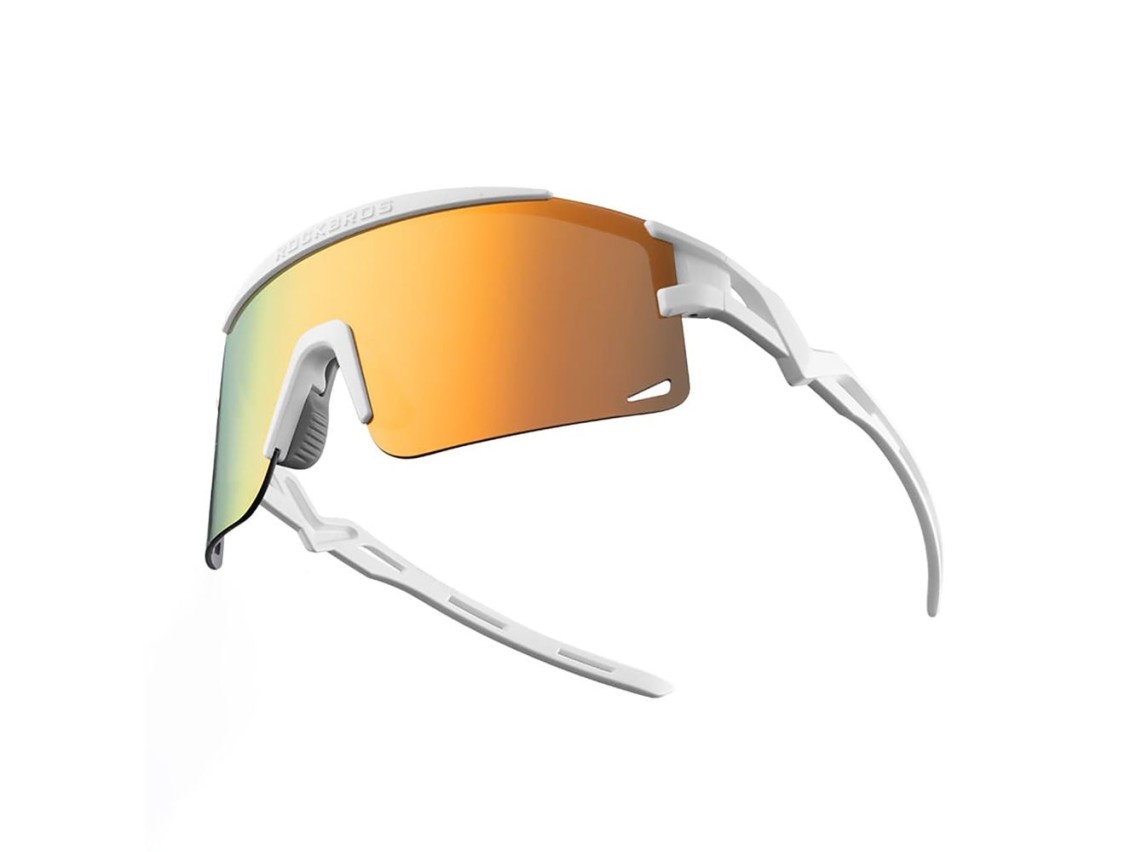 Gafas de ciclismo fotocrom�ticas Rockbros con protecci�n UV y lente correctora � Blancas