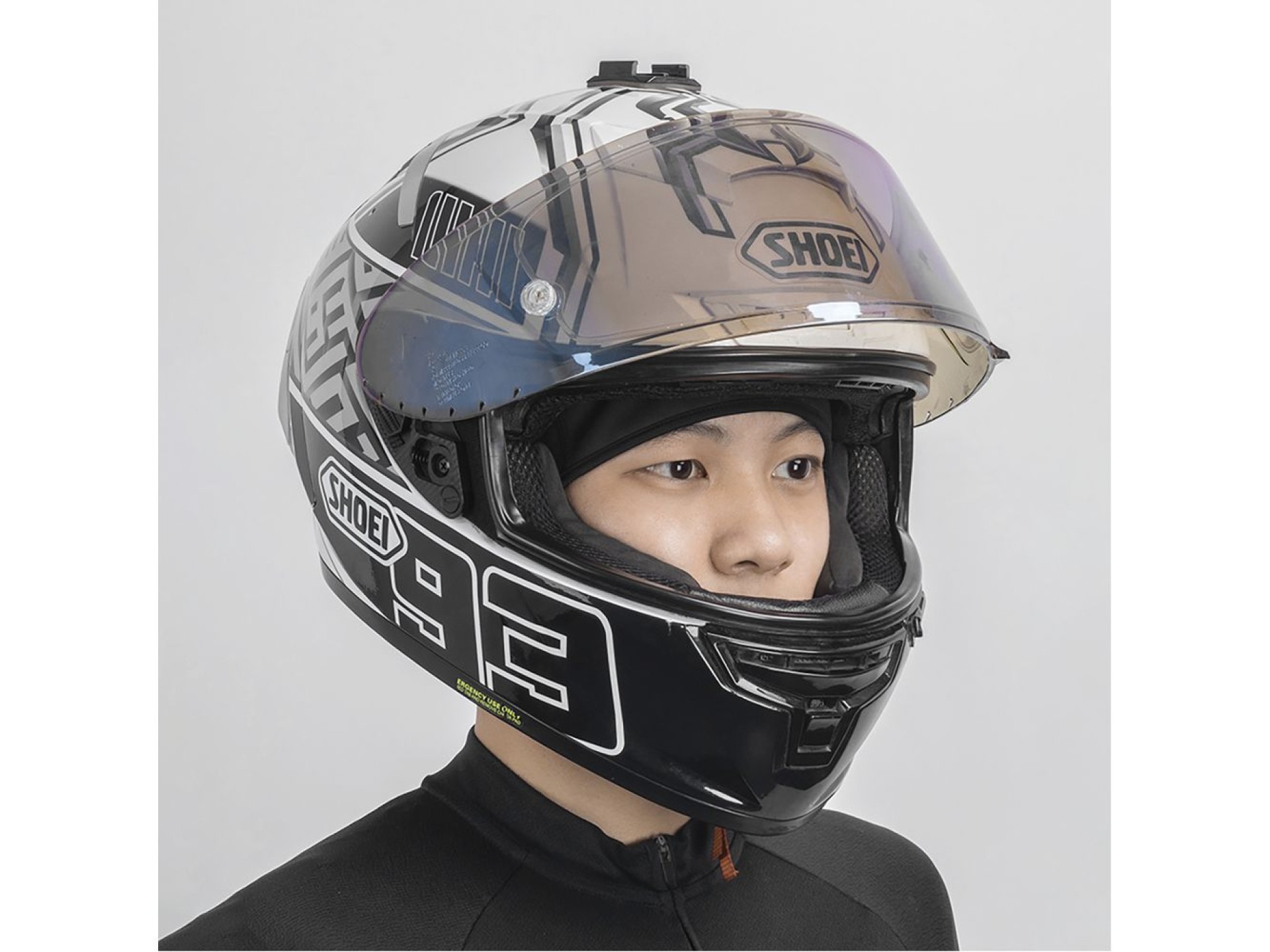 Rockbros Dala Winter Cycling Helmet Cap with Glasses Holes - Grey