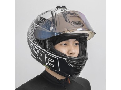 Casco de ciclismo de invierno Rockbros Dala con orificios para gafas - Gris Casco de ciclismo de invierno Rockbros Dala con orificios para gafas - Gris