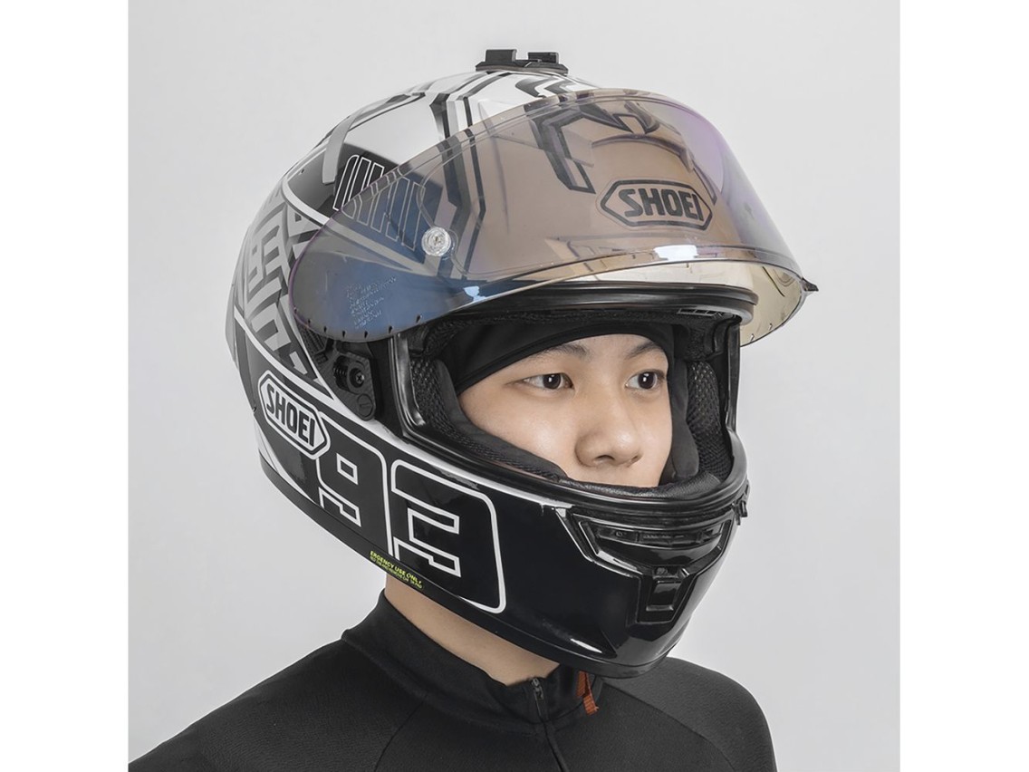 Rockbros Dala Winter Cycling Helmet Cap with Glasses Holes - Grey