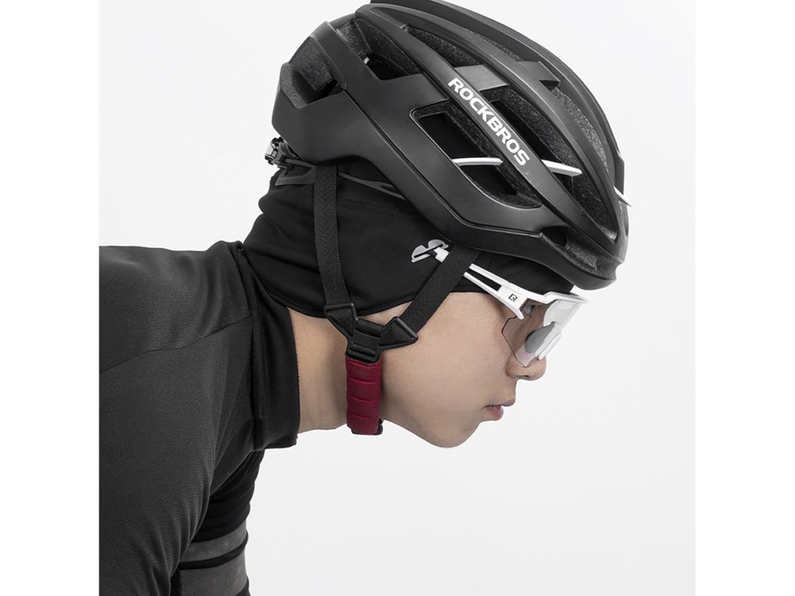 Rockbros Dala Winter Cycling Helmet Cap with Glasses Holes - Grey