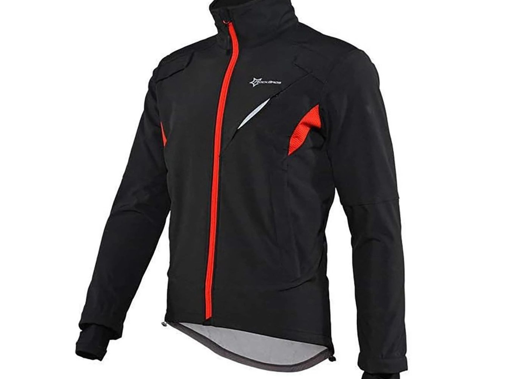 Chaqueta deportiva de ciclismo cortavientos Rockbros YPW021, talla L - Negra