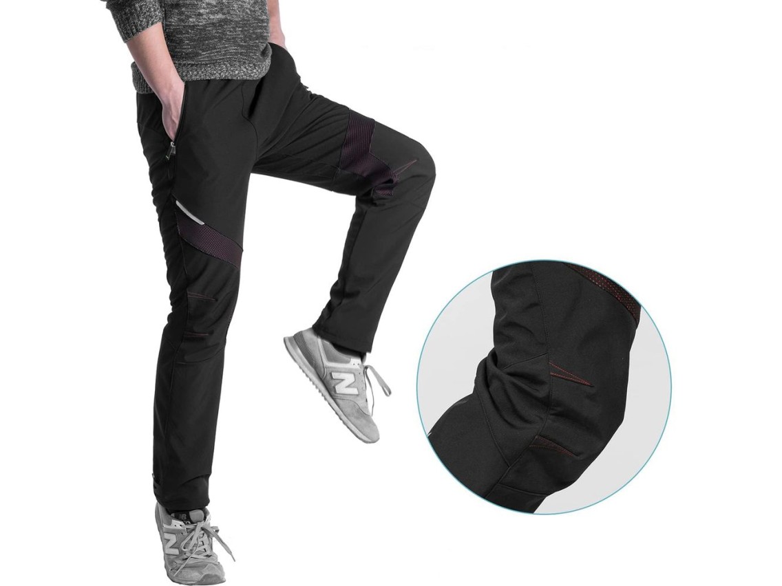 Rockbros Patrol Cycling Windproof Sports Pants Size XL - Black
