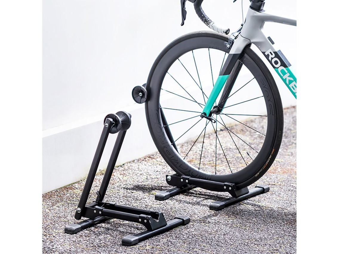 Rockbros 27210001001 Folding Bicycle Stand - Black