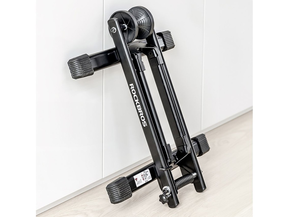 Rockbros 27210001001 Folding Bicycle Stand - Black