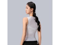 Maillot de ciclismo sin mangas de secado rápido para mujer Rockbros YDBX001, talla M/L - Blanco Maillot de ciclismo sin mangas de secado rápido para mujer Rockbros YDBX001, talla M/L - Blanco