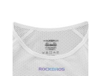 Maillot de ciclismo sin mangas de secado rápido para mujer Rockbros YDBX001, talla M/L - Blanco Maillot de ciclismo sin mangas de secado rápido para mujer Rockbros YDBX001, talla M/L - Blanco