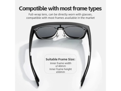 Rockbros SP304 Polarized Cycling Glasses - Black Rockbros SP304 Polarized Cycling Glasses - Black