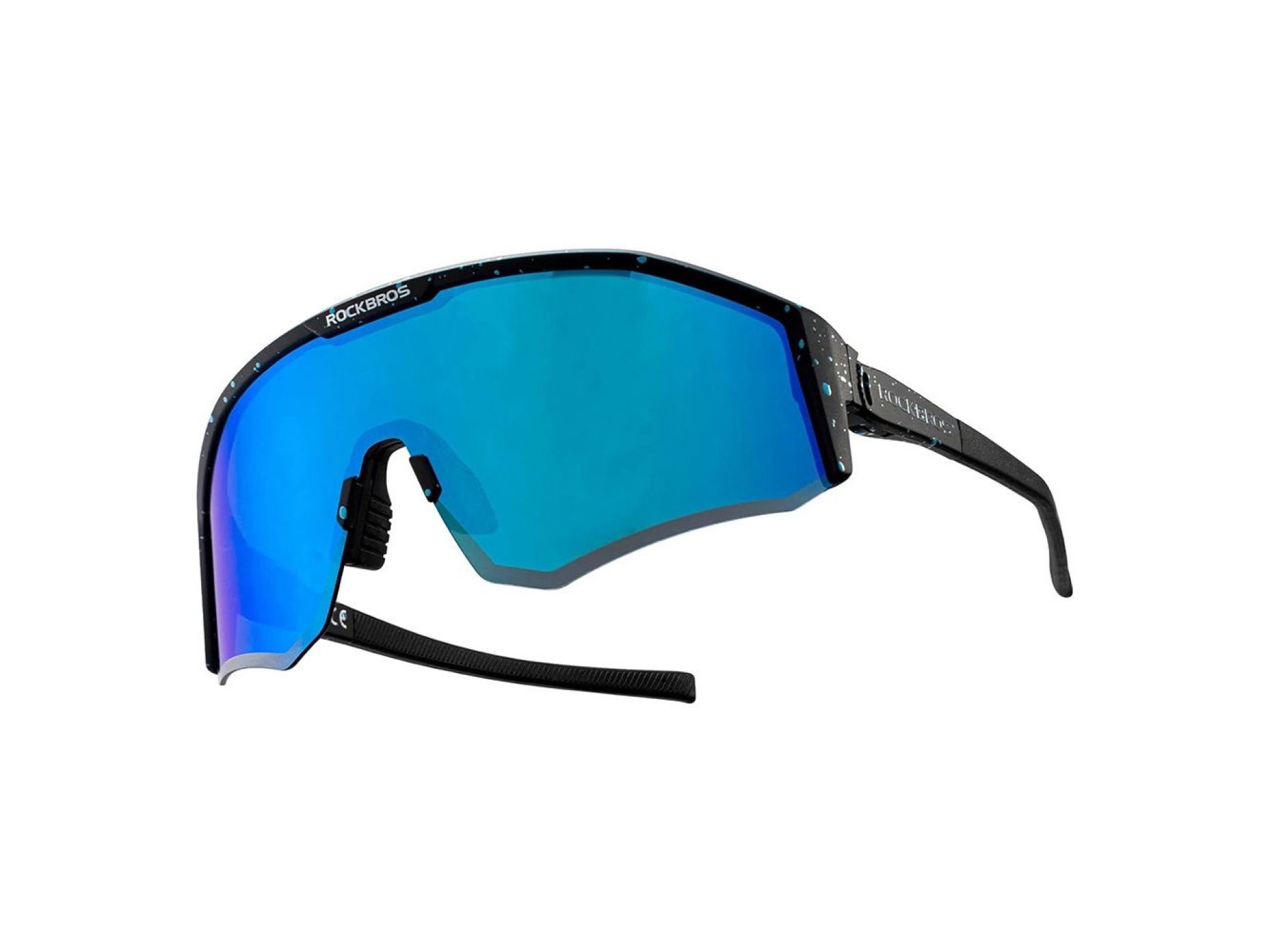 Óculos de ciclismo polarizados Rockbros SP297 - preto
