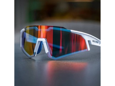 Rockbros SP297 polarizing cycling glasses - white Rockbros SP297 polarizing cycling glasses - white
