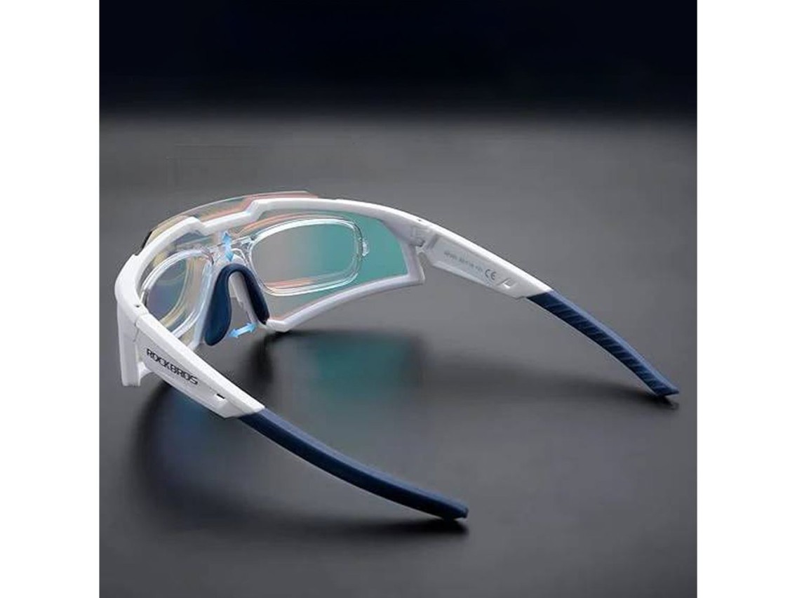 Gafas de ciclismo polarizadas Rockbros SP297 - blancas