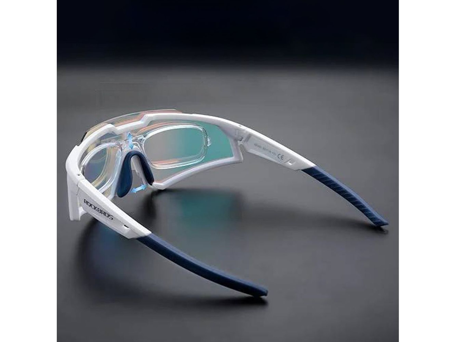 Gafas de ciclismo polarizadas Rockbros SP297 - blancas