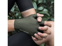 Rockbros Breathable Short Finger Cycling Gloves, Size: L - Green Rockbros Breathable Short Finger Cycling Gloves, Size: L - Green