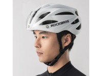 Casco de bicicleta Rockbros con visera, gafas protectoras UV desmontables, unisex - Marr�n