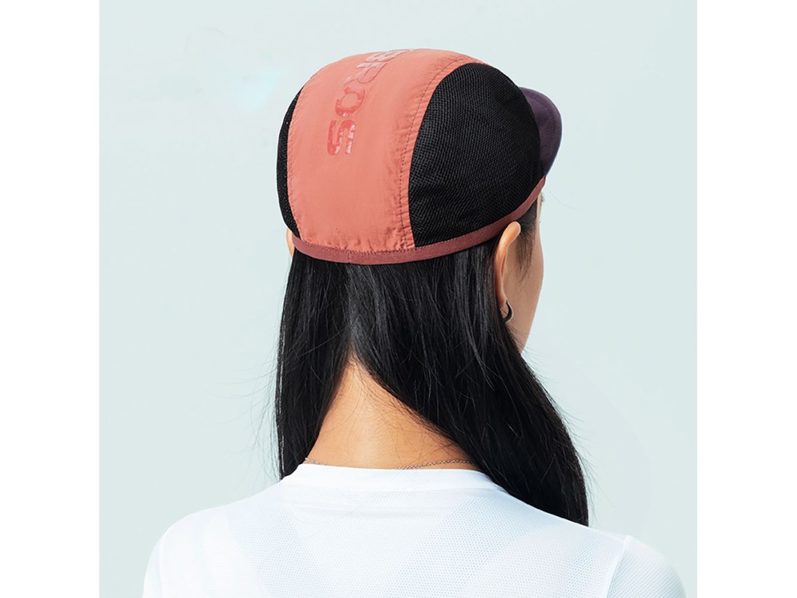 Rockbros Cycling Cap with Helmet Visor - Red