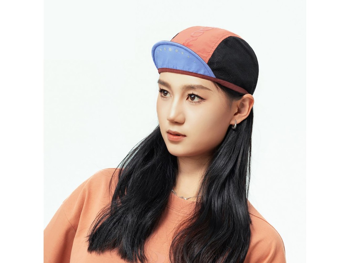 Rockbros Cycling Cap with Helmet Visor - Red