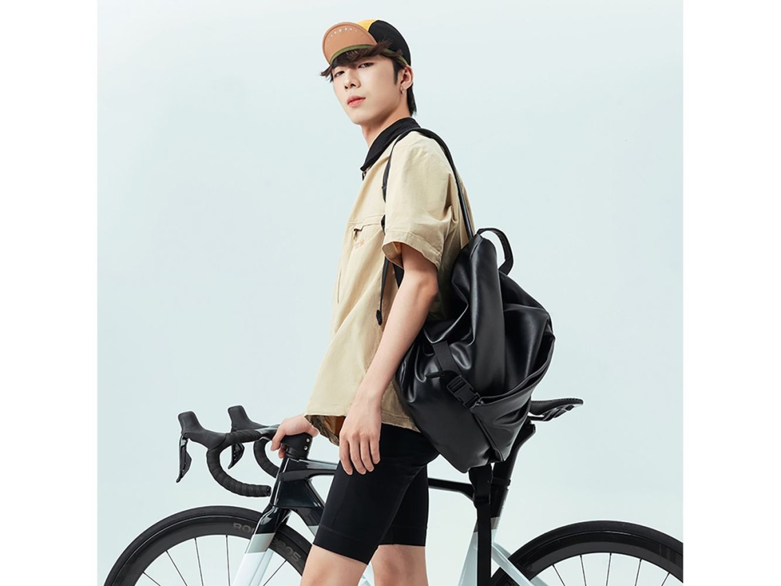 Bon� de ciclismo Rockbros com viseira, capa para capacete - Amarelo