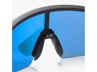 Óculos de ciclismo polarizados Rockbros com proteção UV e lentes corretivas azuis - Preto Óculos de ciclismo polarizados Rockbros com proteção UV e lentes corretivas azuis - Preto