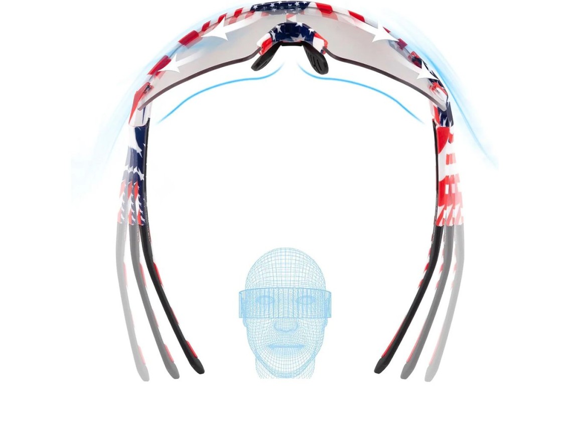 Óculos de ciclismo Rockbros fotocromáticos com proteção UV e lentes corretivas 14120008002 - Modelo