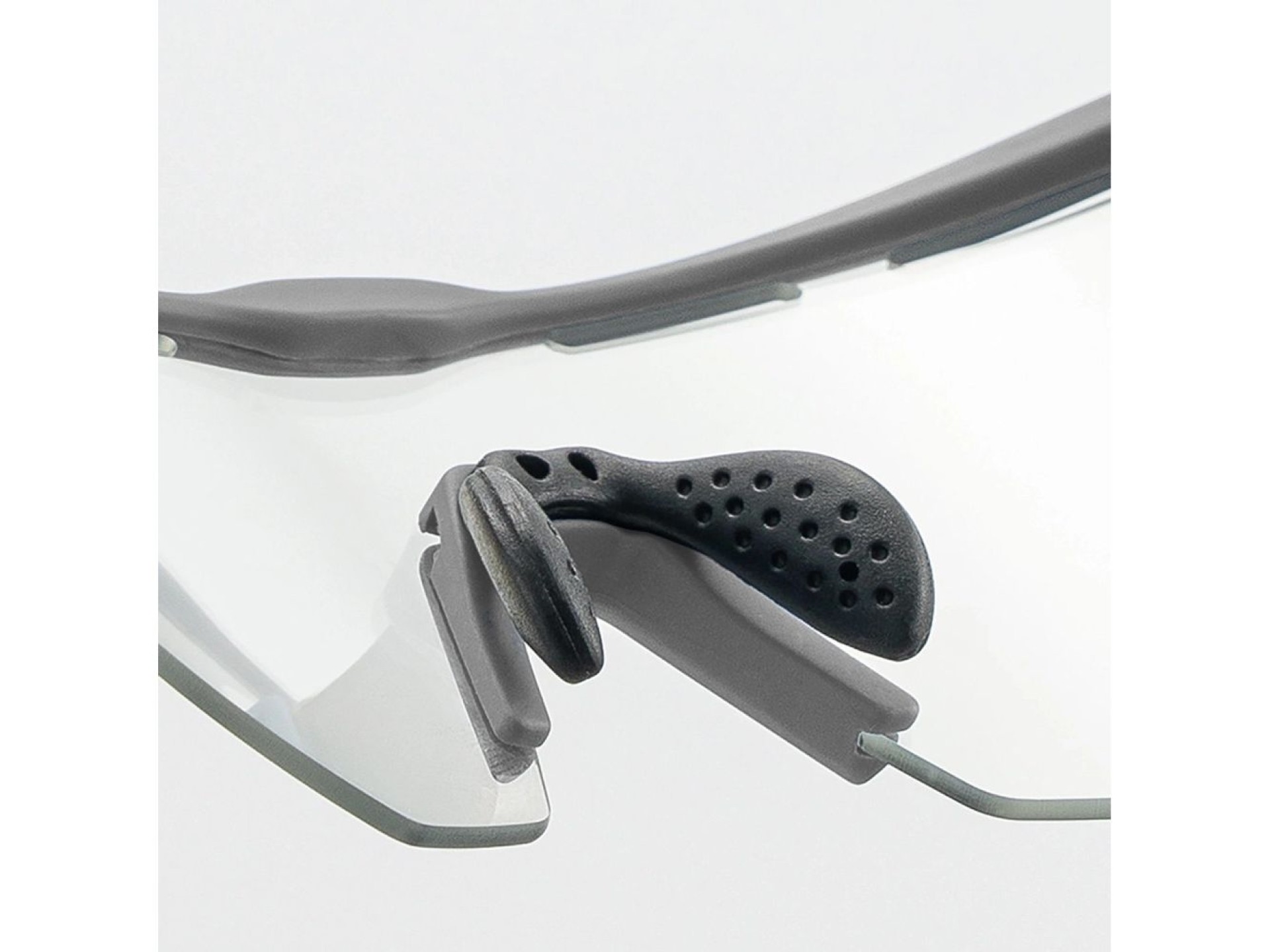 Rockbros Polarized Cycling Glasses with UV Protection and Corrective Insert - Gray