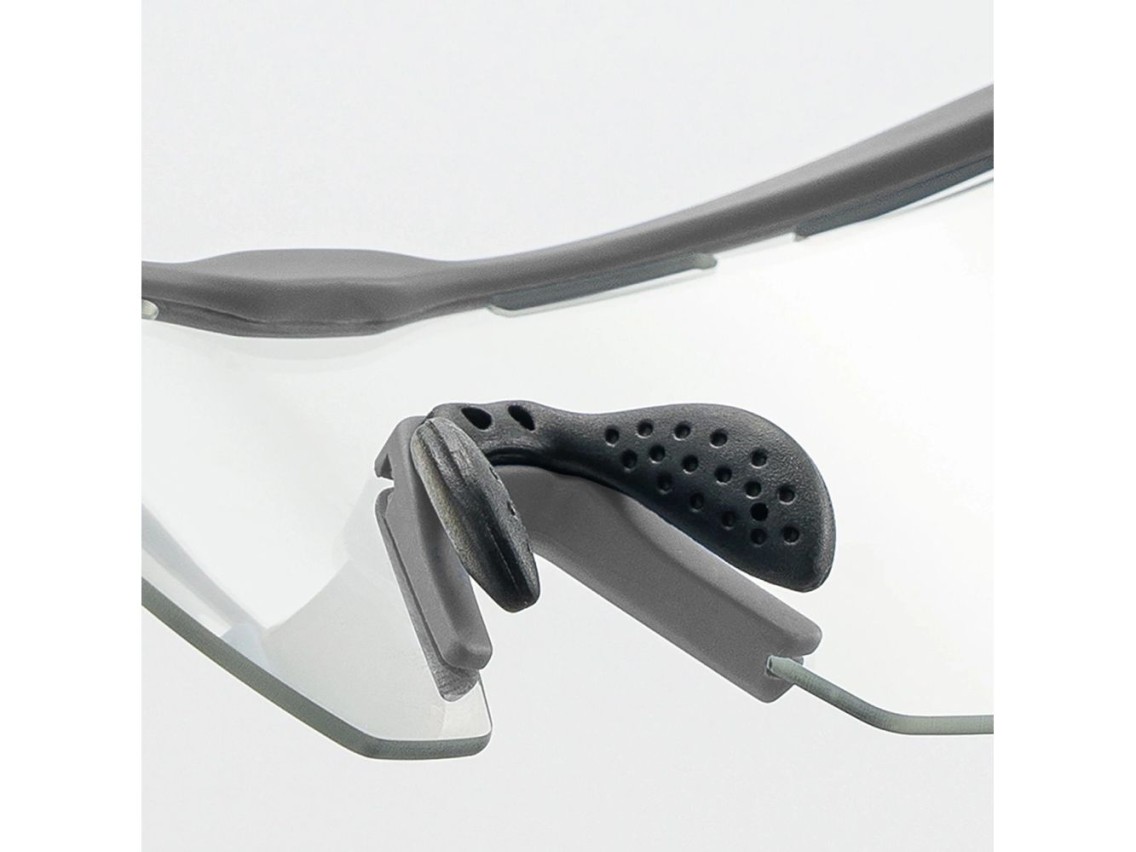 Rockbros Polarized Cycling Glasses with UV Protection and Corrective Insert - Gray