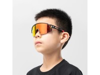Óculos de ciclismo infantis Rockbros, polarizados, com proteção UV, pretos. Óculos de ciclismo infantis Rockbros, polarizados, com proteção UV, pretos.