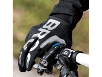 Luvas de ciclismo Rockbros, isoladas, longas, tamanho XXL - preto e cinza Luvas de ciclismo Rockbros, isoladas, longas, tamanho XXL - preto e cinza