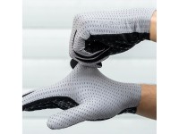 Luvas de ciclismo Rockbros respiráveis ??com dedos inteiros, tamanho M - cinza Luvas de ciclismo Rockbros respiráveis ??com dedos inteiros, tamanho M - cinza