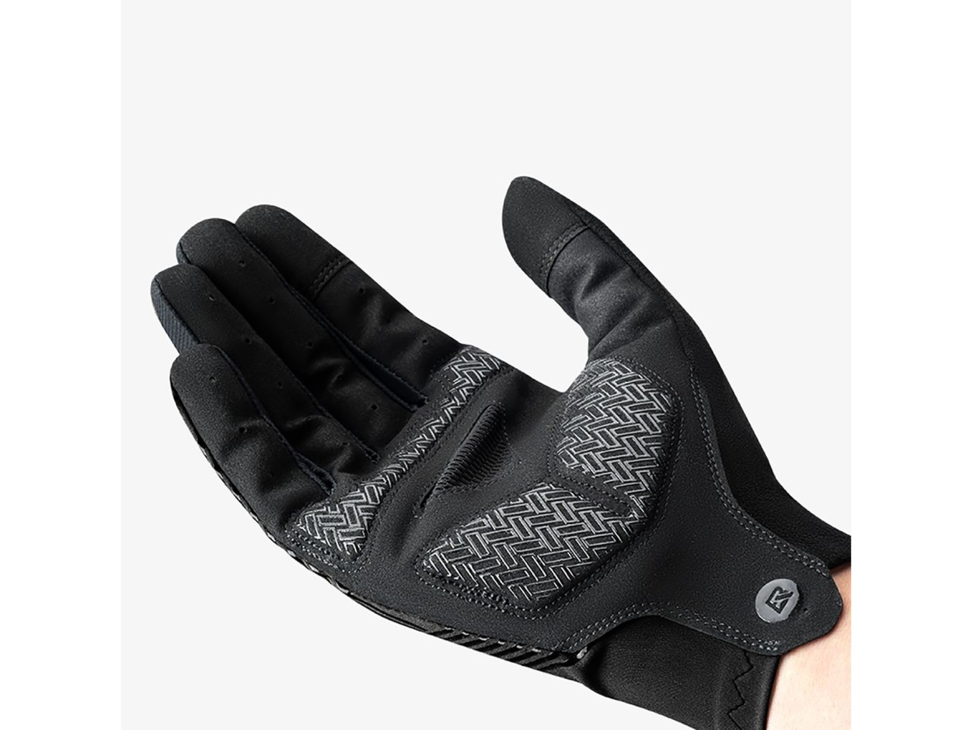 Rockbros cycling gloves spring/summer/autumn, full, size: XXL - black