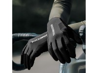 Guantes de ciclismo Rockbros primavera/verano/otoño, largos, talla: XL - negro Guantes de ciclismo Rockbros primavera/verano/otoño, largos, talla: XL - negro