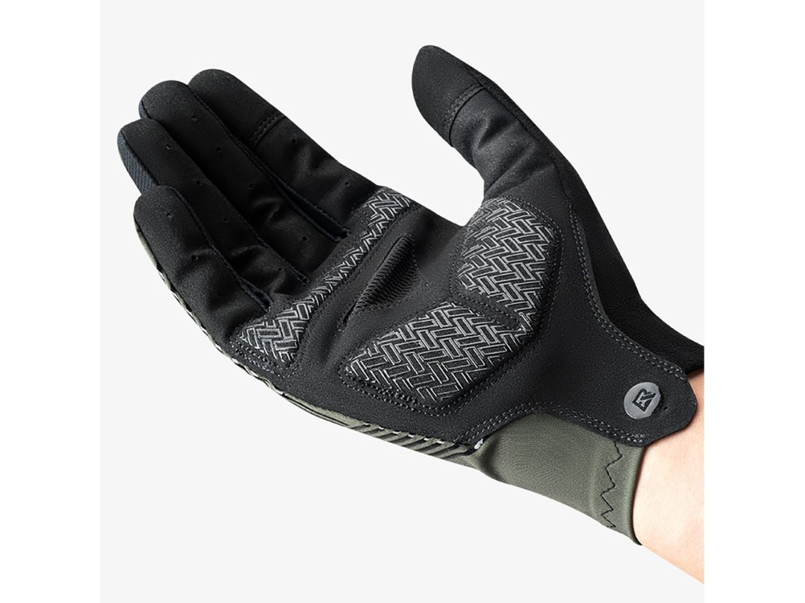 Luvas de ciclismo Rockbros primavera/verão/outono, tamanho M - verde