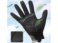 Guantes de ciclismo Rockbros primavera/verano/otoño, largos, talla: XXL - verde Guantes de ciclismo Rockbros primavera/verano/otoño, largos, talla: XXL - verde