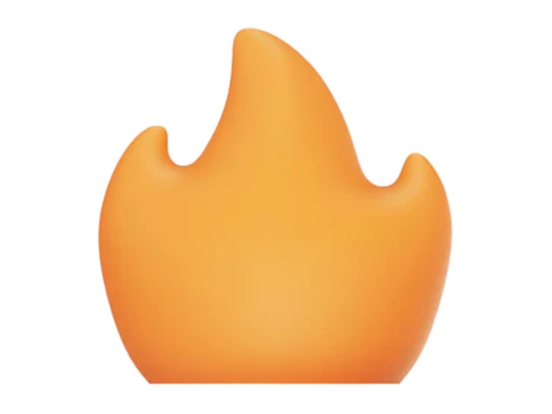 Flame lampshade for the Flextail Tiny Pump 2X lamp (orange)