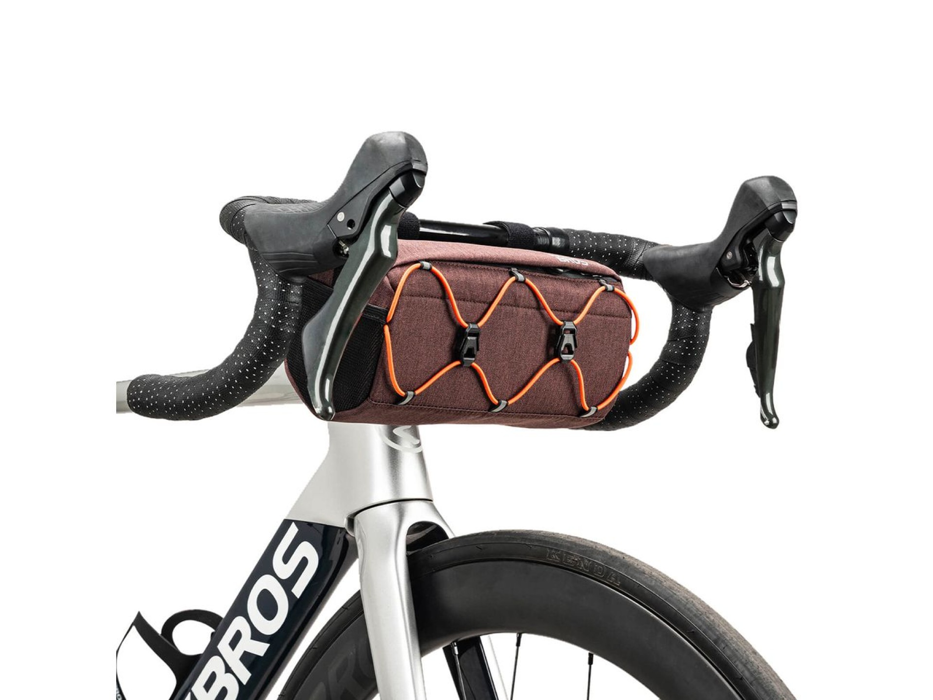 Rockbros 30110054003 Handlebar Bicycle Bag 2.2L - Brown