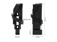 Cadeado dobrável para bicicleta Rockbros 32140003001 com chave e alça, 88 cm - preto Cadeado dobrável para bicicleta Rockbros 32140003001 com chave e alça, 88 cm - preto