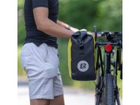 Bolsa impermeável para bicicleta Rockbros AS-003-1Y com alça de ombro, montagem frontal/traseira, 10 Bolsa impermeável para bicicleta Rockbros AS-003-1Y com alça de ombro, montagem frontal/traseira, 10