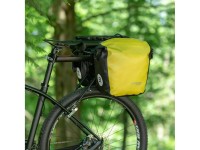 Bolsa impermeável para bicicleta Rockbros AS-003-1Y com alça de ombro, montagem frontal/traseira, 10 Bolsa impermeável para bicicleta Rockbros AS-003-1Y com alça de ombro, montagem frontal/traseira, 10