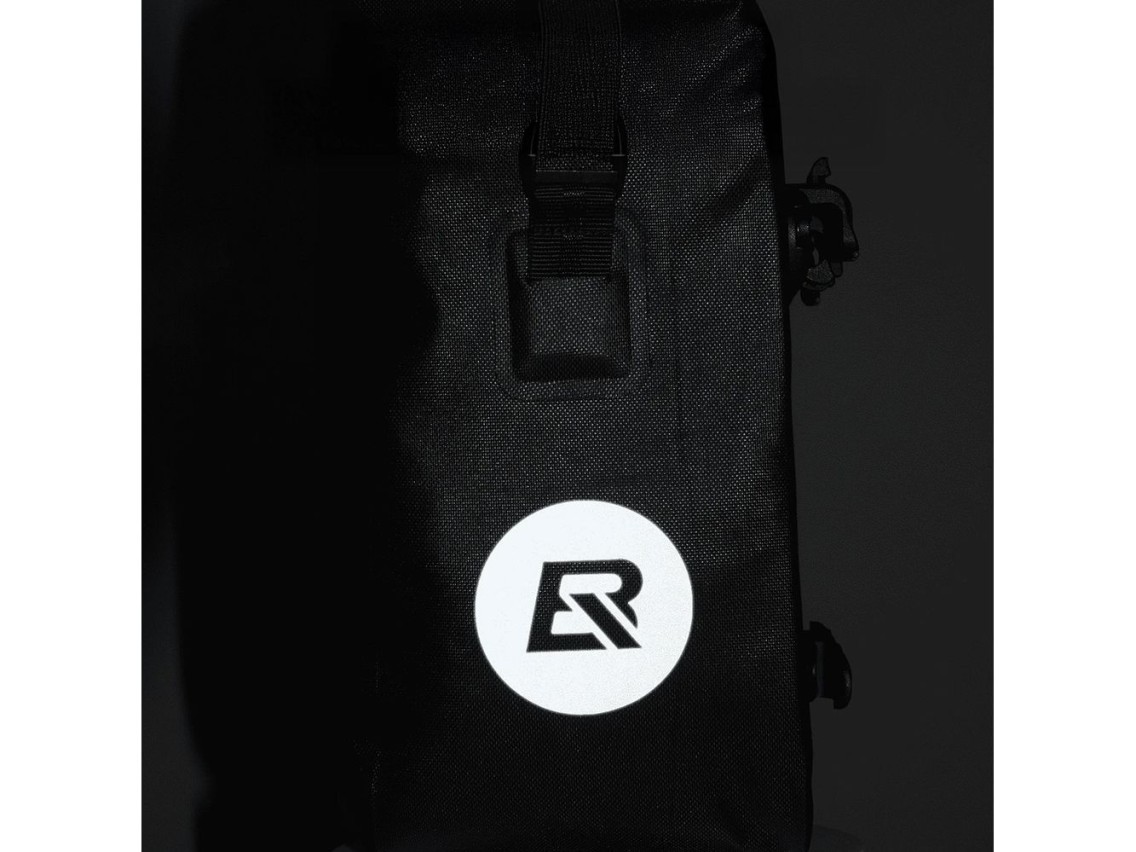 Bolsa impermeable para bicicleta Rockbros AS-003-1BK con correa para el hombro, montaje delantero/tr