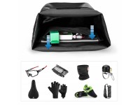 Bolsa impermeable para bicicleta Rockbros AS-003-1BK con correa para el hombro, montaje delantero/tr Bolsa impermeable para bicicleta Rockbros AS-003-1BK con correa para el hombro, montaje delantero/tr