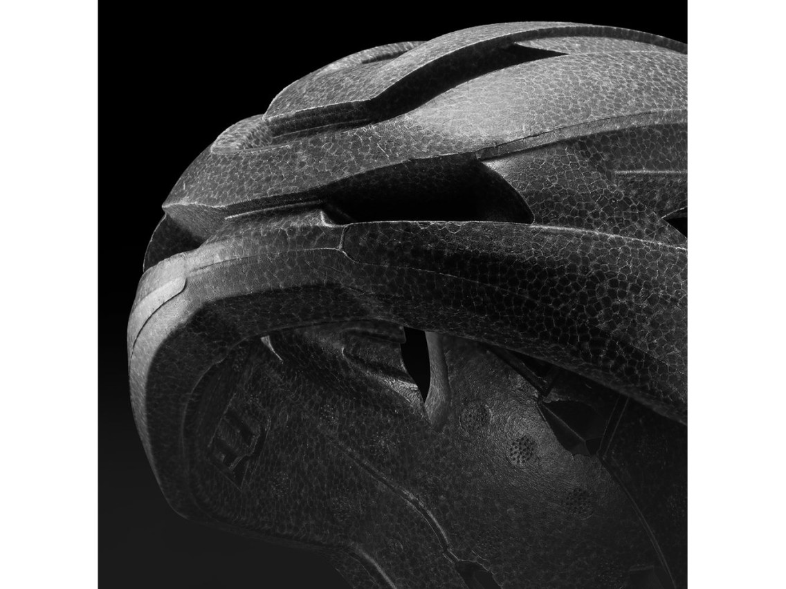 Capacete de ciclismo Rockbros LK-15 em fibra de carbono, tamanho G (58-62 cm) - Azul Camaleão