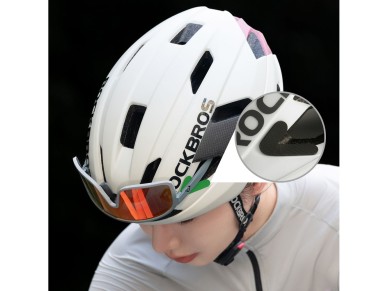 Rockbros LK-15 Carbon Fiber Bike Helmet 58-62cm - White Rockbros LK-15 Carbon Fiber Bike Helmet 58-62cm - White