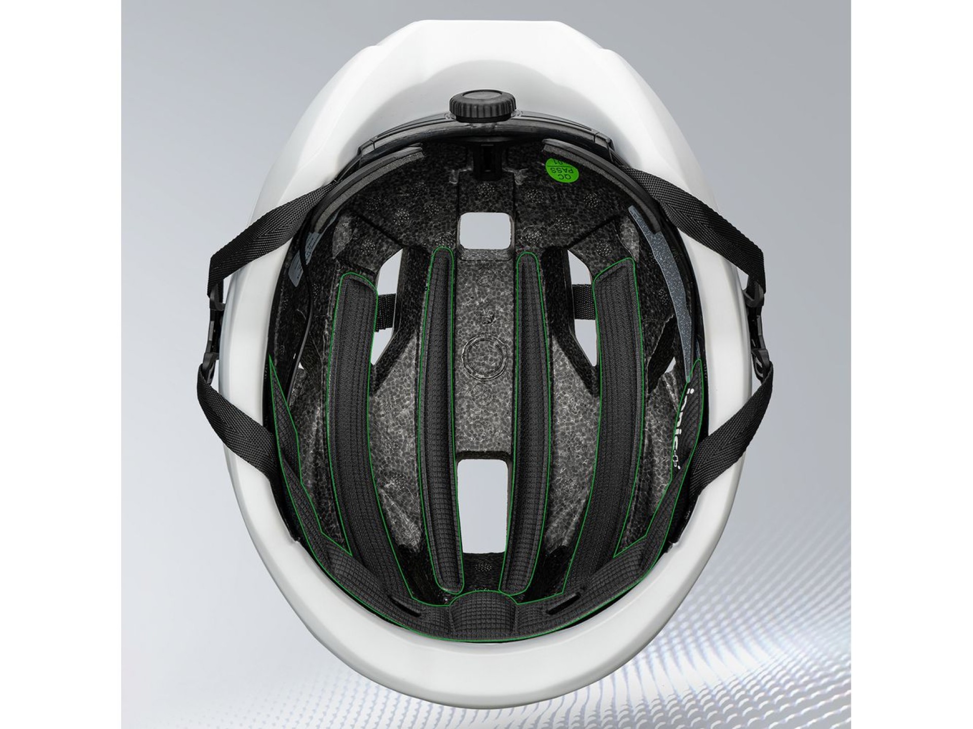 Capacete de ciclismo Rockbros LK-15 em fibra de carbono, tamanhos 58-62 cm - Branco