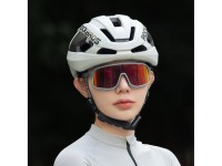 Capacete de ciclismo Rockbros LK-15 em fibra de carbono, tamanhos 58-62 cm - Branco Capacete de ciclismo Rockbros LK-15 em fibra de carbono, tamanhos 58-62 cm - Branco